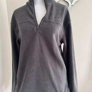 Cabela's Women's Gray Half-Zip Fleece Pullover